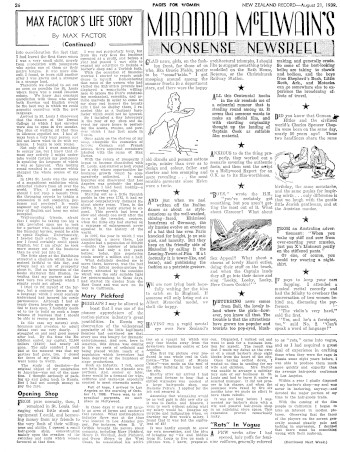 Issue page
