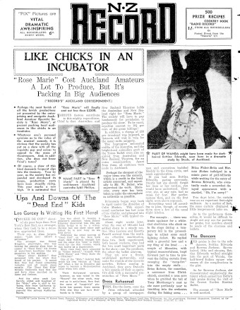 Issue page