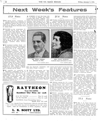 Issue page