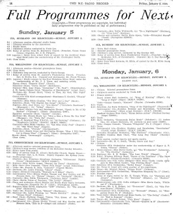 Issue page