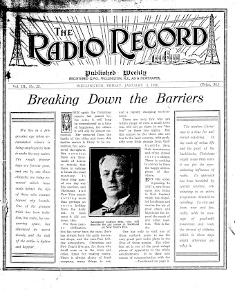 Issue page