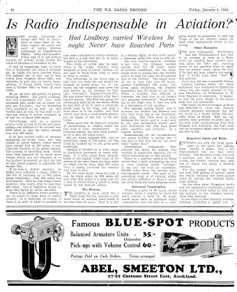 Issue page
