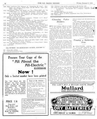 Issue page