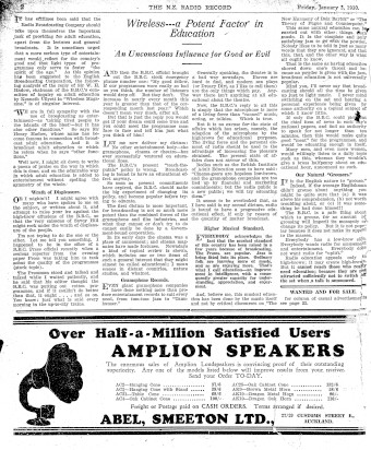 Issue page