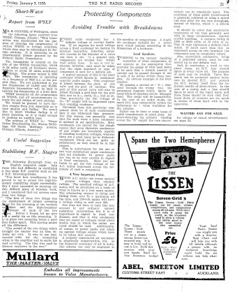 Issue page