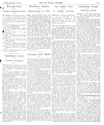 Issue page