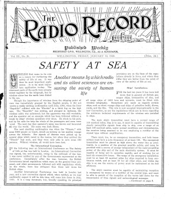 Issue page