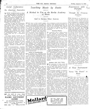Issue page