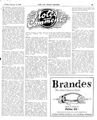 Issue page