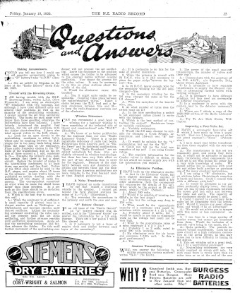 Issue page
