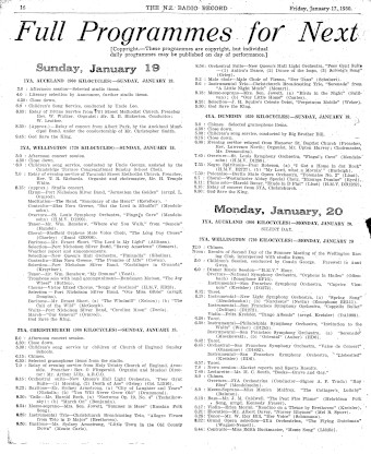 Issue page