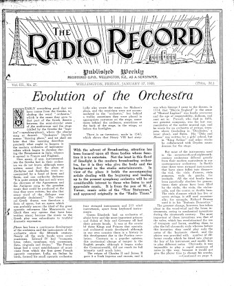 Issue page