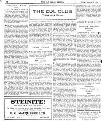 Issue page