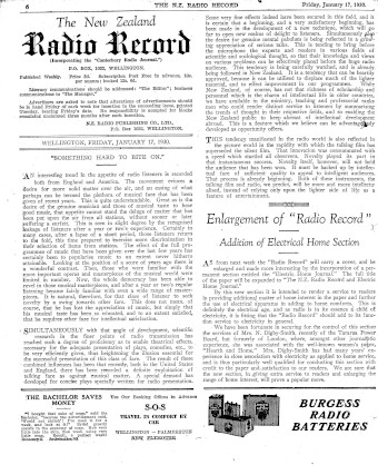 Issue page
