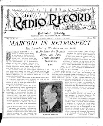 Issue page