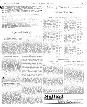 Issue page