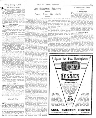Issue page