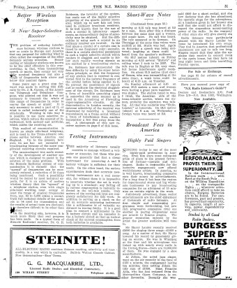 Issue page