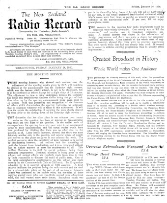 Issue page