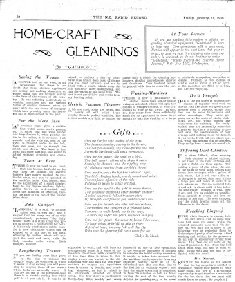 Issue page