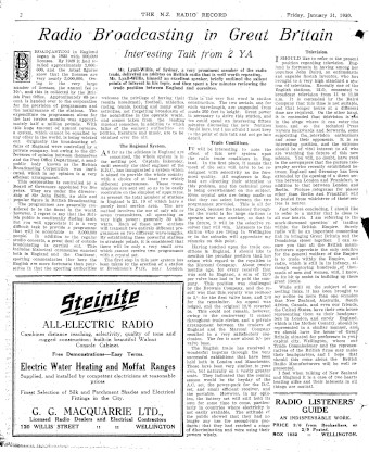 Issue page