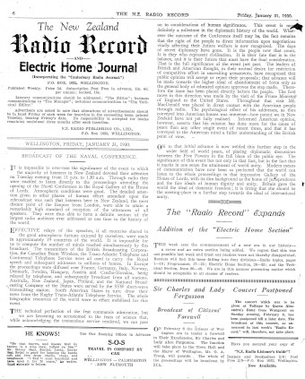 Issue page