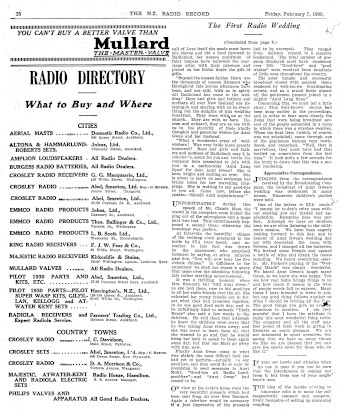 Issue page