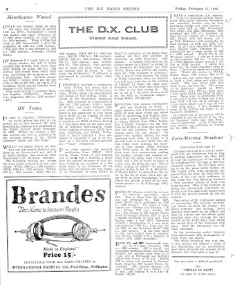 Issue page