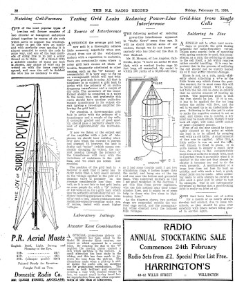 Issue page