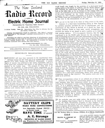 Issue page