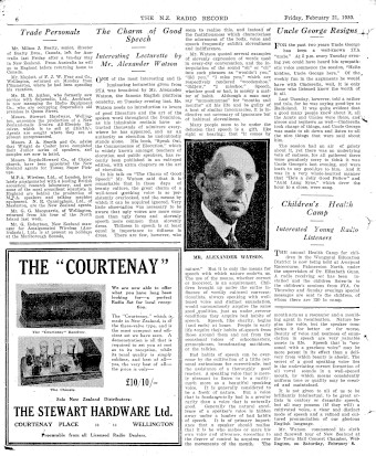 Issue page