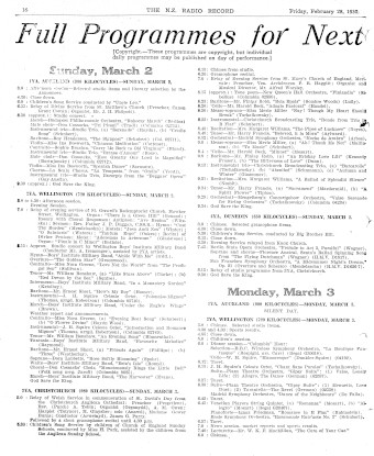 Issue page