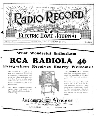Issue page
