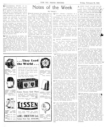 Issue page