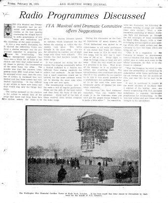 Issue page