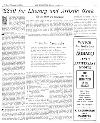 Issue page