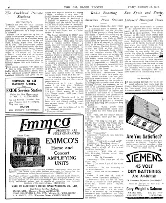 Issue page