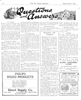 Issue page