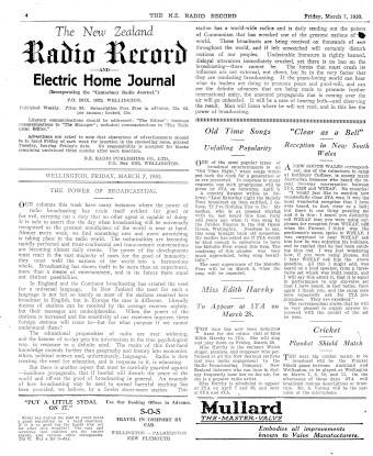 Issue page