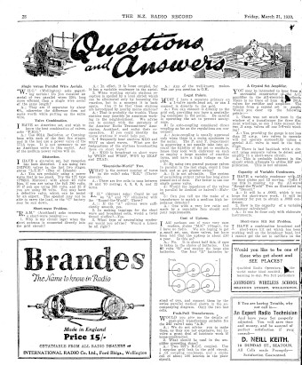 Issue page