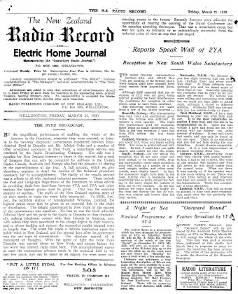 Issue page