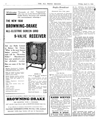 Issue page
