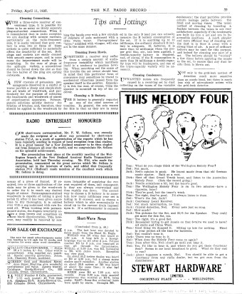 Issue page