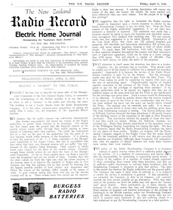 Issue page