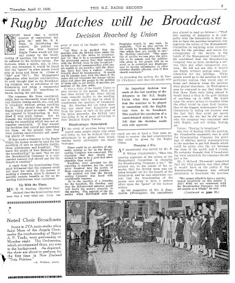 Issue page