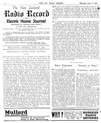 Issue page