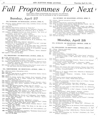 Issue page
