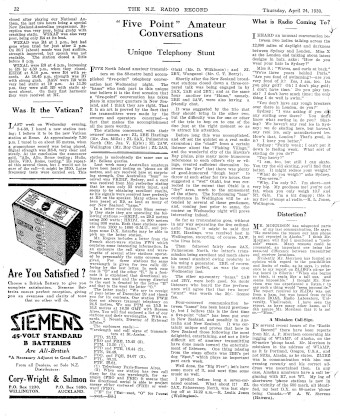 Issue page