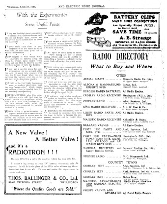 Issue page