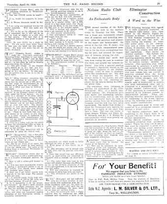 Issue page